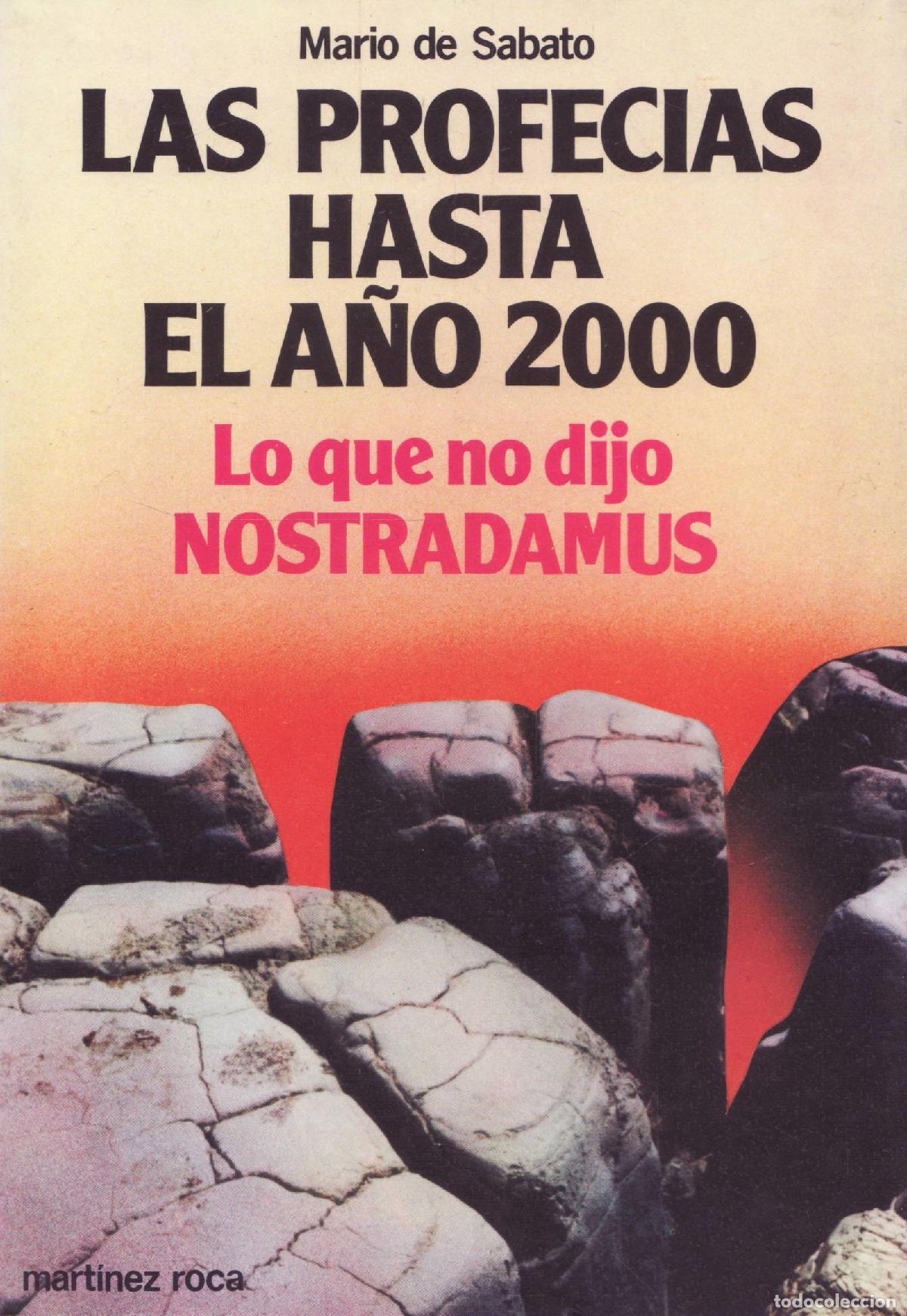 Libros de segunda mano: Las profecias hasta el ano 2000 - de Sabato, Mario - Foto 1