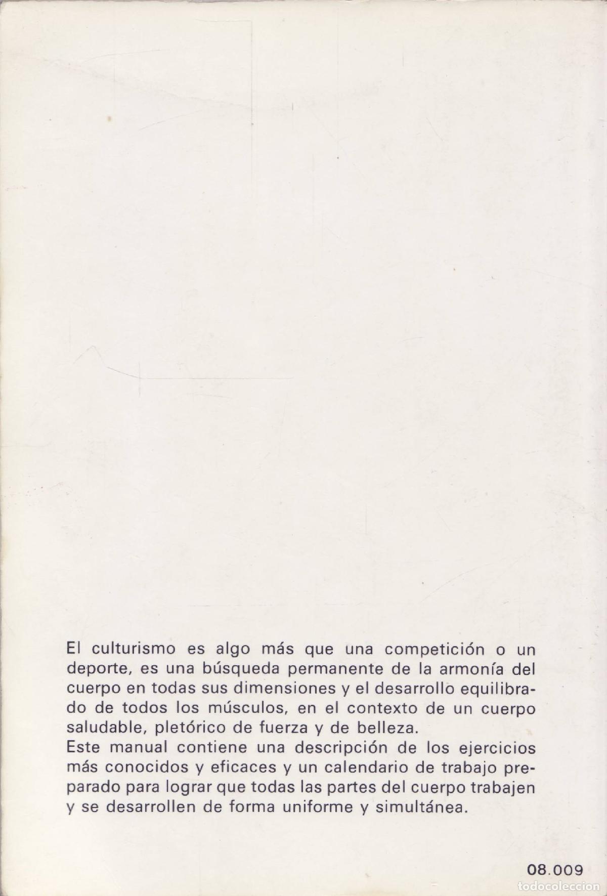 Libros de segunda mano: Culturismo - Mathuszczik, Arwed - Foto 3