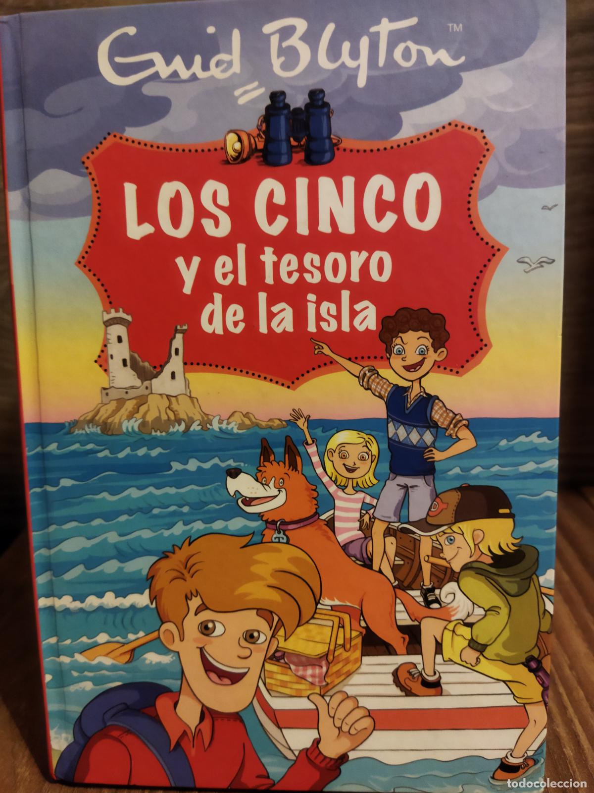 Libros de segunda mano: Los cinco y el tesoro de la isla - Foto 1