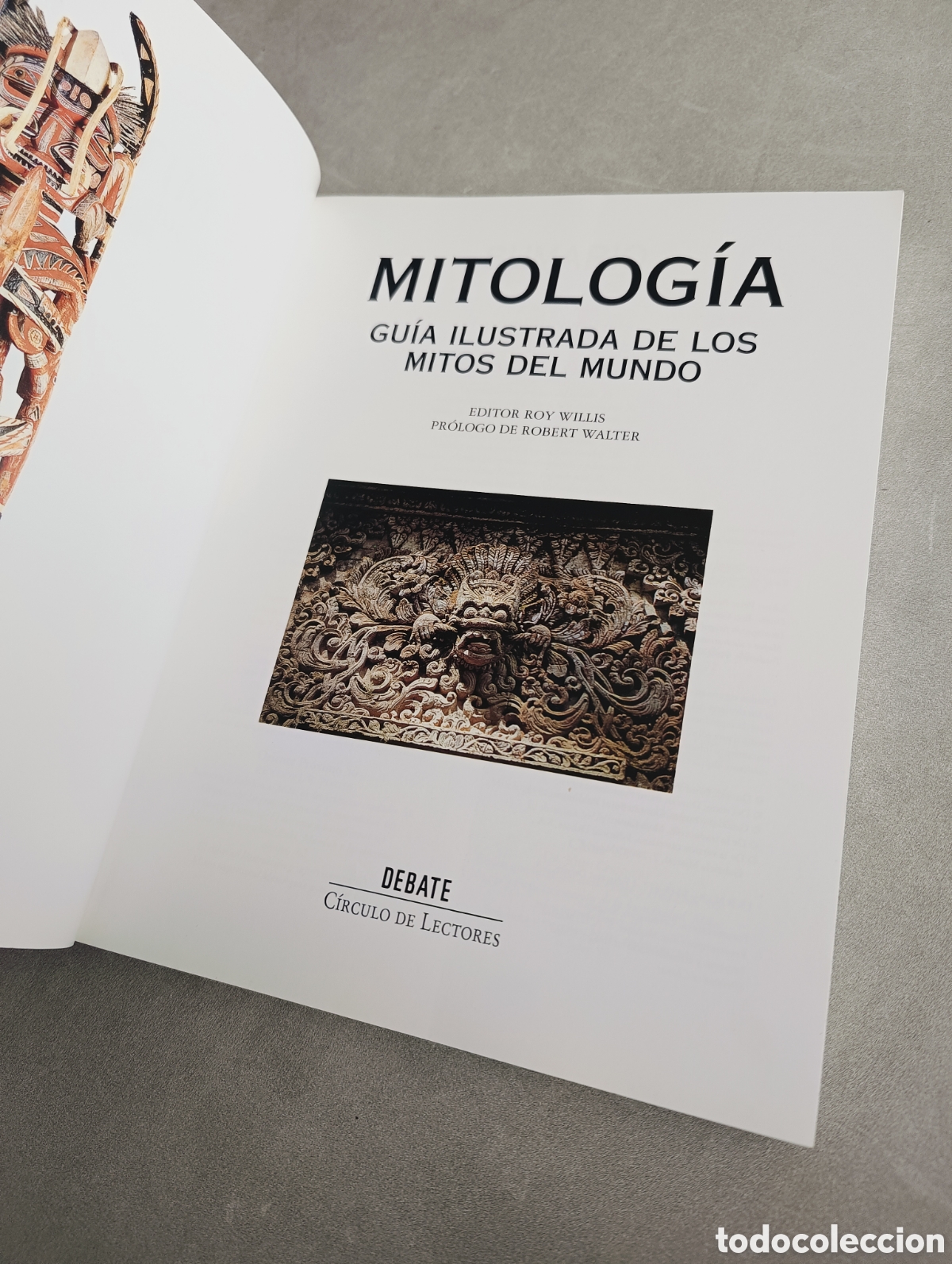 Libros de segunda mano: Mitolog&iacute;a. Gu&iacute;a ilustrada de los mitos del mundo. Debate. - Foto 3