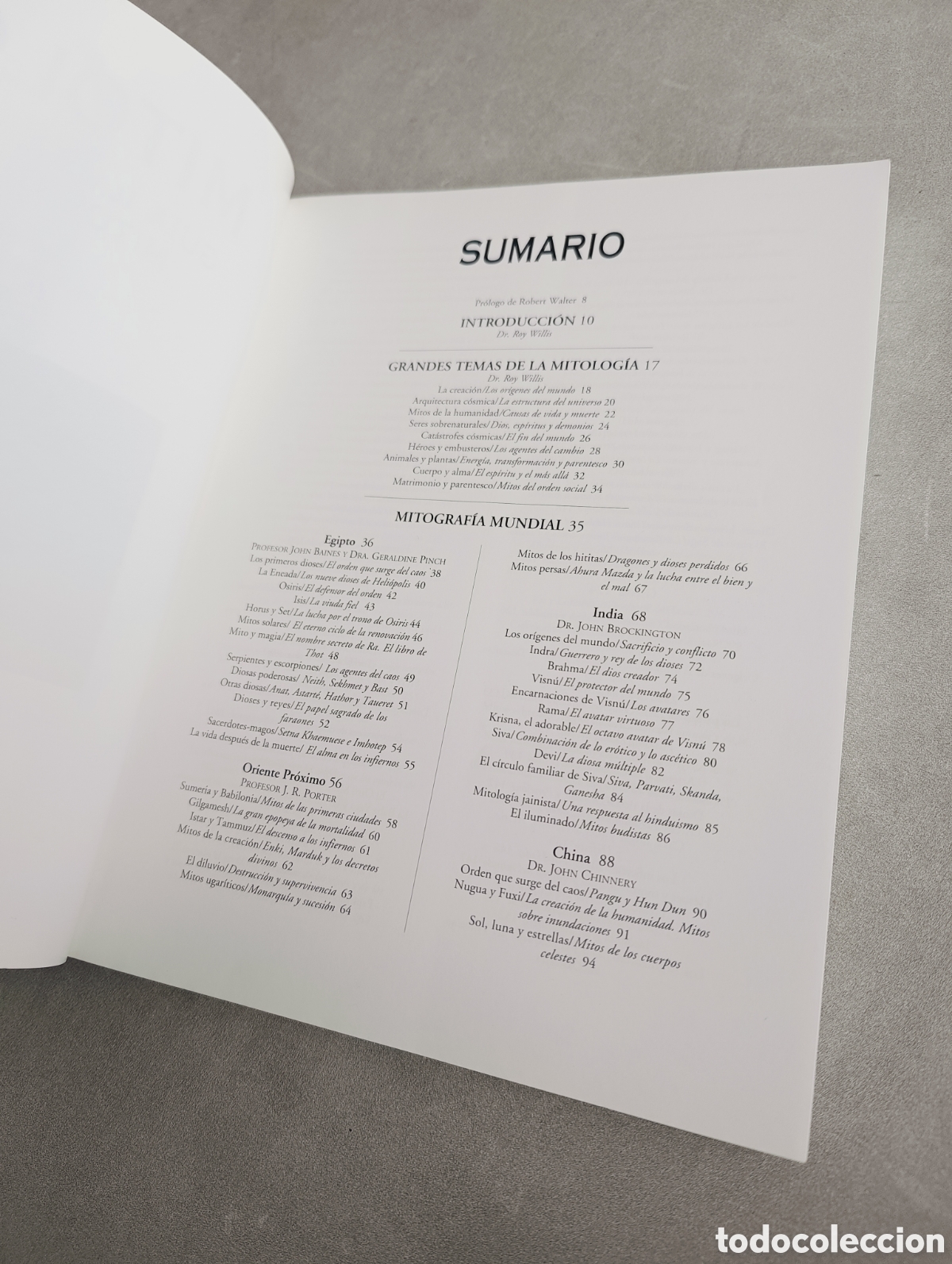 Libros de segunda mano: Mitolog&iacute;a. Gu&iacute;a ilustrada de los mitos del mundo. Debate. - Foto 4
