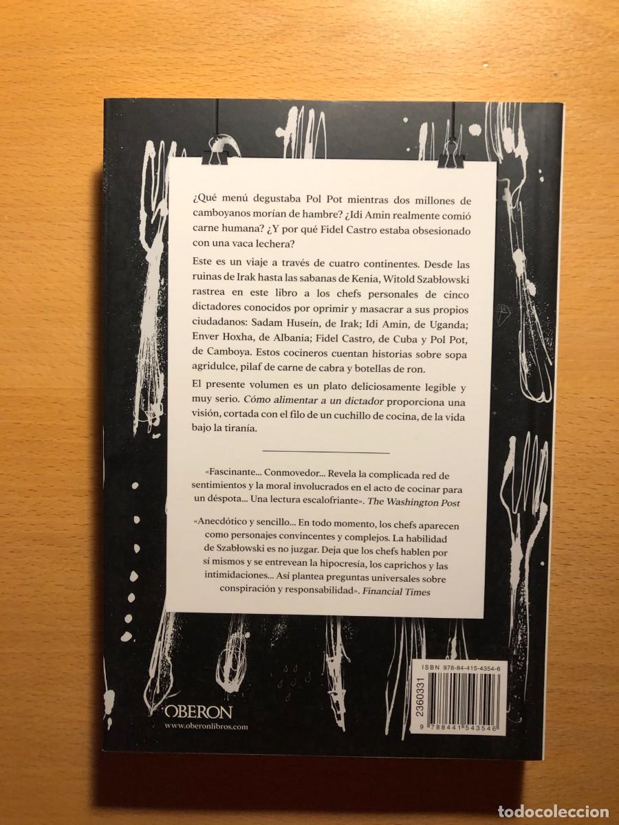 Libros de segunda mano: C&oacute;mo alimentar a un dictador. Witold Szablowski. Oberon - Foto 2