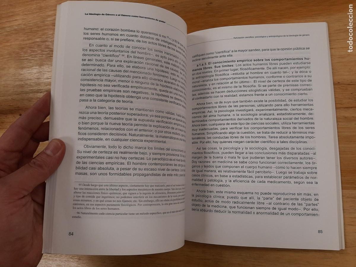 Libros de segunda mano: La ideolog&iacute;a de G&eacute;nero - Jorge Scala - Foto 5
