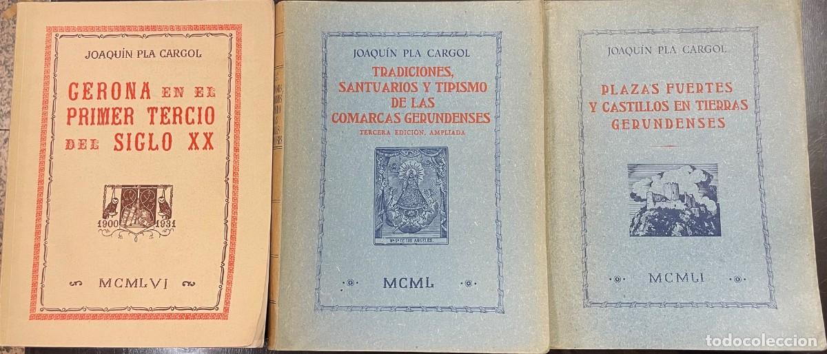 Libros de segunda mano: Joaqu&iacute;n Pla Cargol . Biblioteca Gerundense De Estudios e Investigaciones. - Foto 2