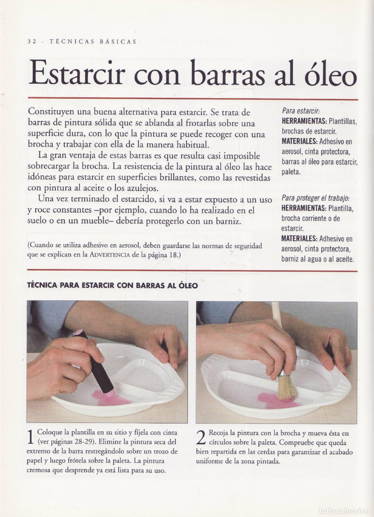 Libros de segunda mano: Estarcido: tecnica e ideas - Knott, Paula y Peter - Foto 2