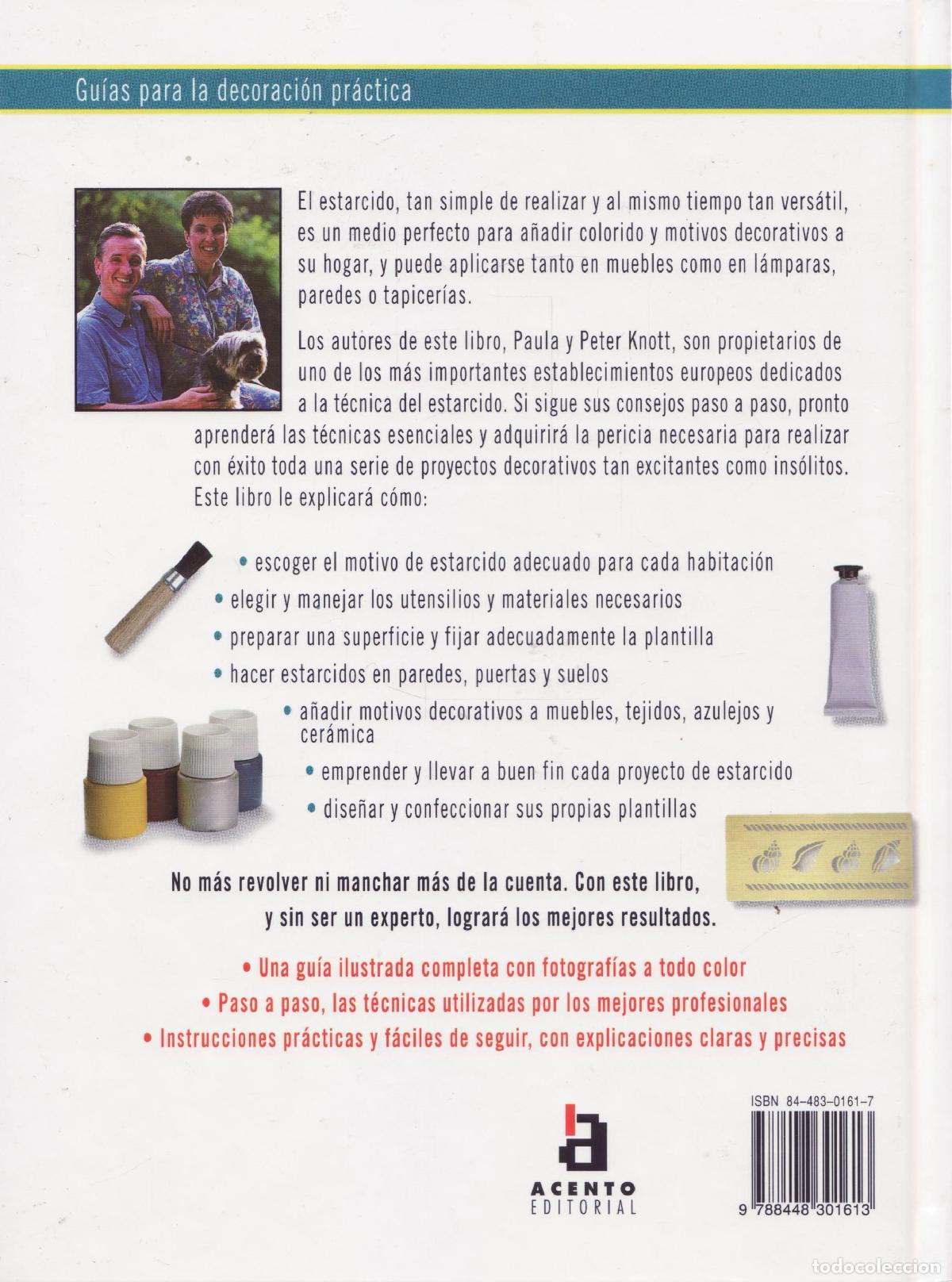Libros de segunda mano: Estarcido: tecnica e ideas - Knott, Paula y Peter - Foto 3