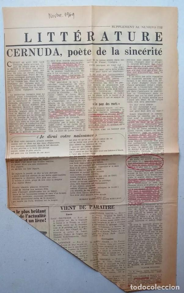 Libros de segunda mano: Cernuda, Luis - Como quien espera el Alba - Primera Edici&oacute;n - (1947) - Foto 3