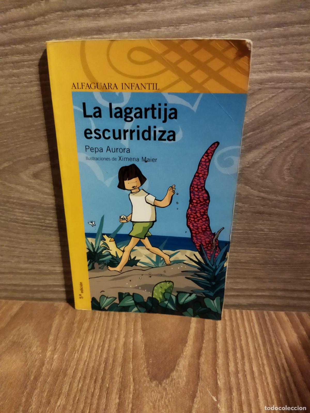 Libros de segunda mano: La lagartija escurridiza - Foto 1
