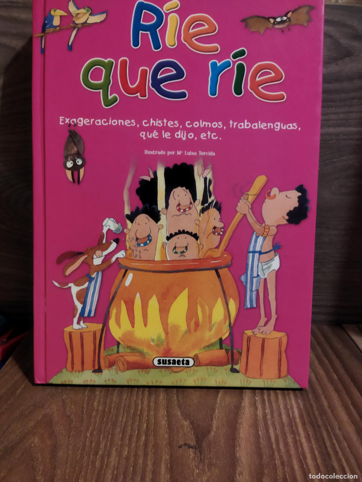 Libros de segunda mano: R&iacute;e que r&iacute;e exageraciones susaeta