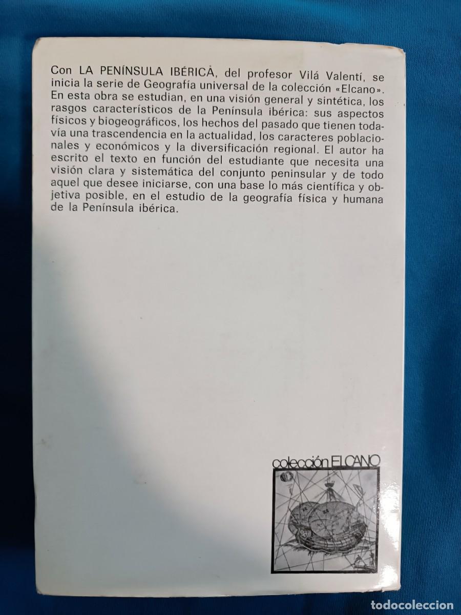 Libros de segunda mano: La Pen&iacute;nsula Ib&eacute;rica - Juan Vil&aacute; Valent&iacute; - Foto 2