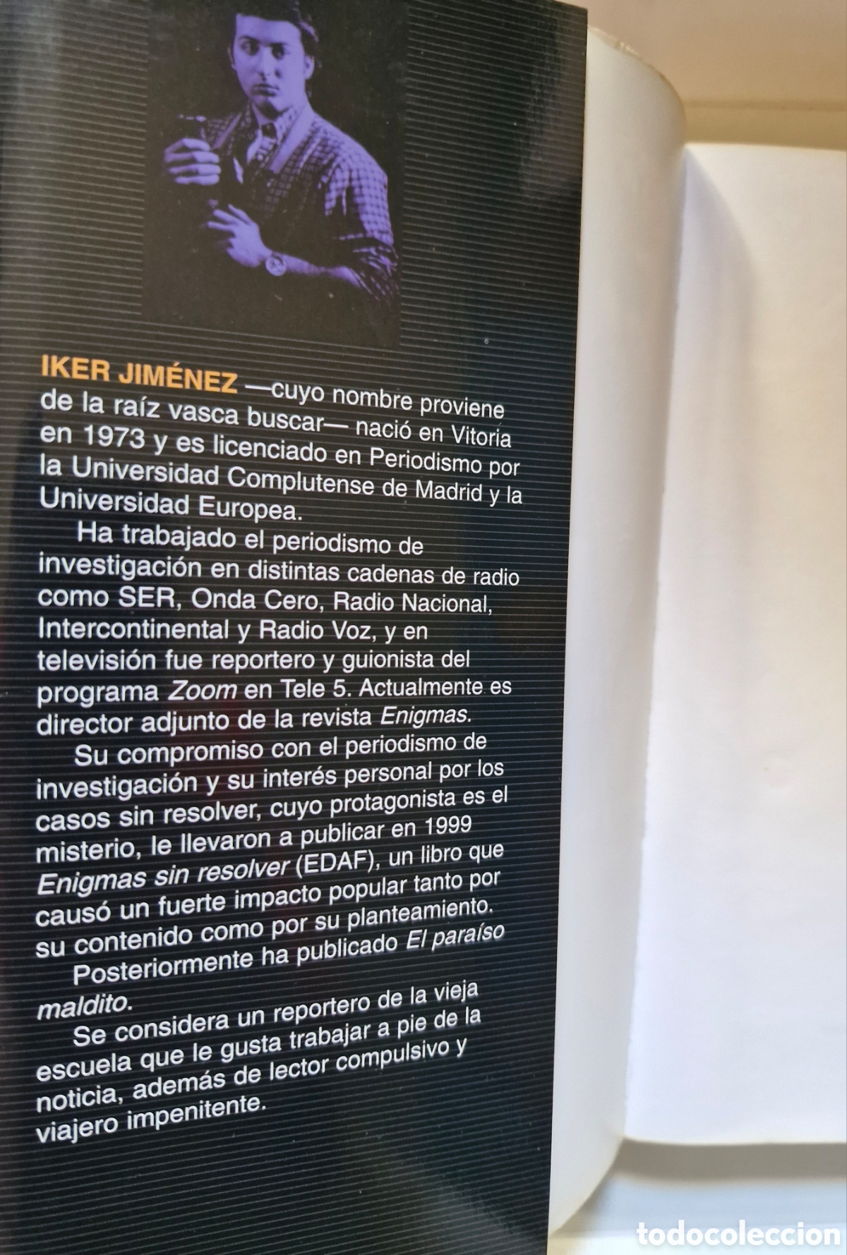 Libros de segunda mano: ENIGMAS SIN RESOLVER II - Iker Jim&eacute;nez - Foto 2