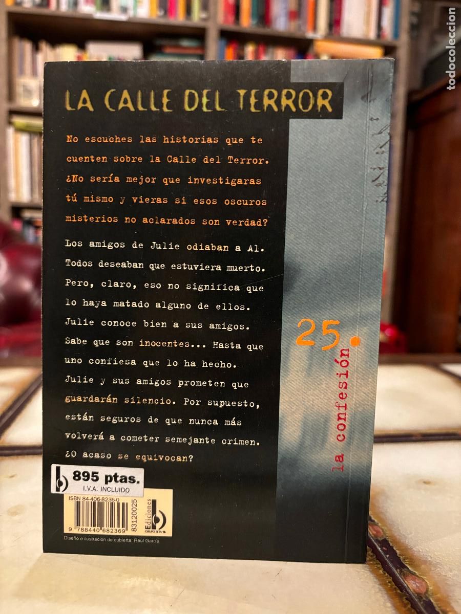 Libros de segunda mano: La confesi&oacute;n. La calle del terror. R. L. Stine - Foto 2