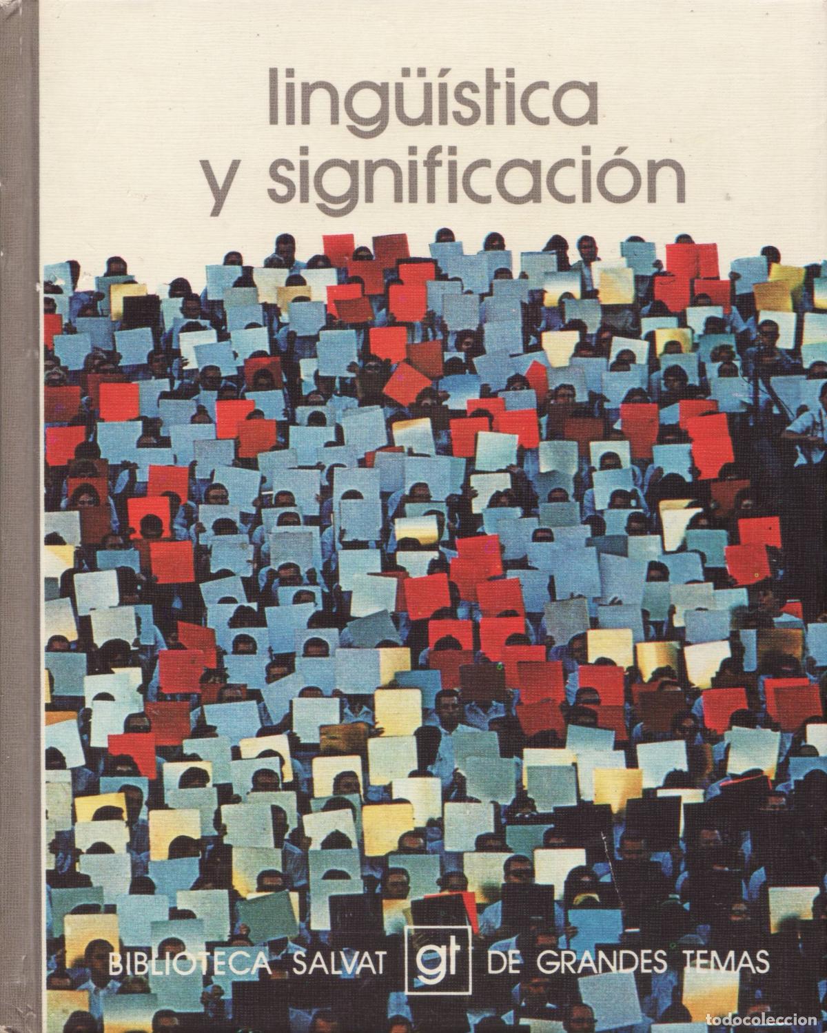 Libros de segunda mano: Linguistica y significacion - Blecua, Jose Manuel - Foto 1