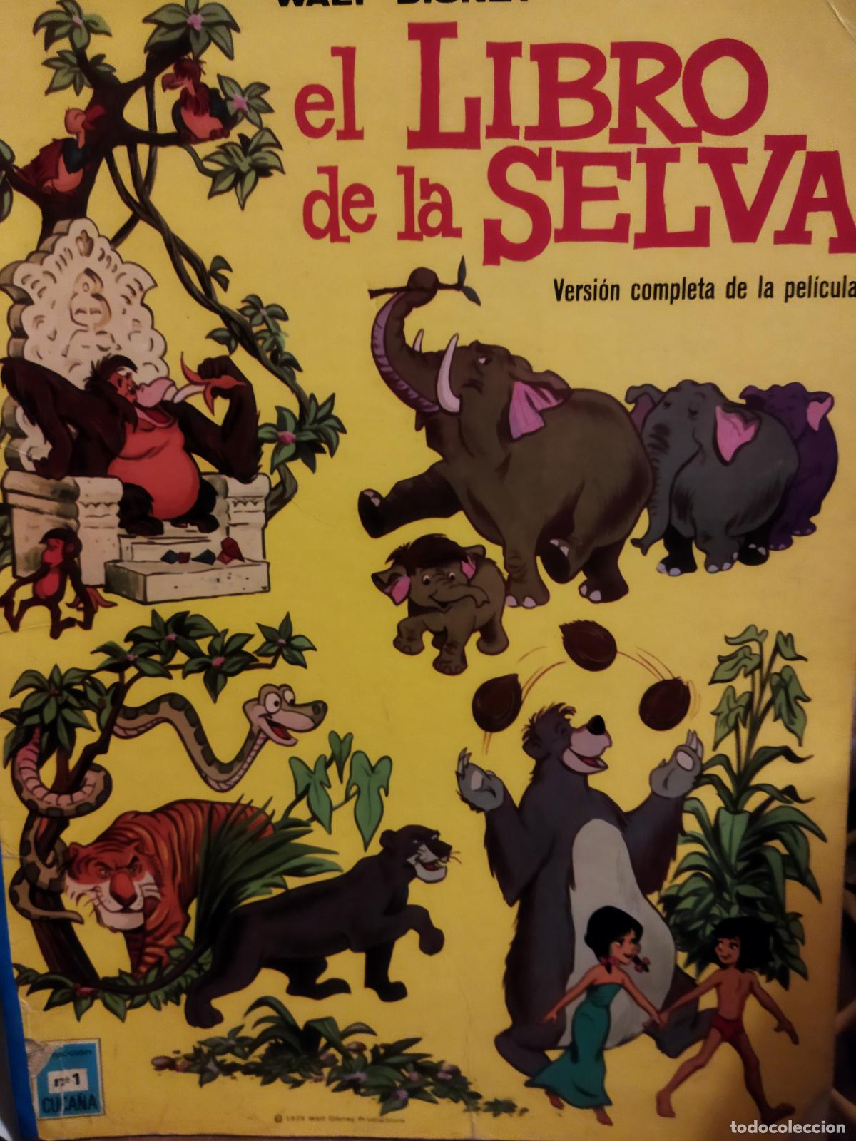 Libros de segunda mano: El libro de la selva versi&oacute;n completa de la pel&iacute;cula - Foto 1