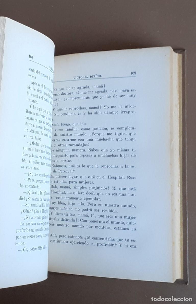 Libros de segunda mano: VICTORIA DIFICIL - Max Constant - Ed. Tibas y Ferrer - Foto 6