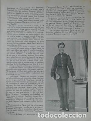 Libros de segunda mano: Album record a Francesc Maci&agrave;, any 1934 - Foto 4