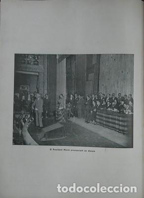 Libros de segunda mano: Album record a Francesc Maci&agrave;, any 1934 - Foto 6