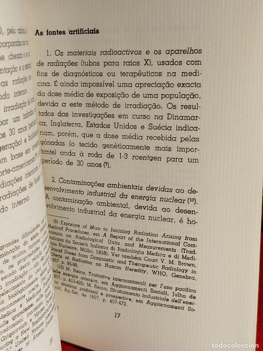 Libros de segunda mano: 1965. A guerra at&oacute;mica e a objec&ccedil;ao de consciencia. G. Perico. - Foto 3