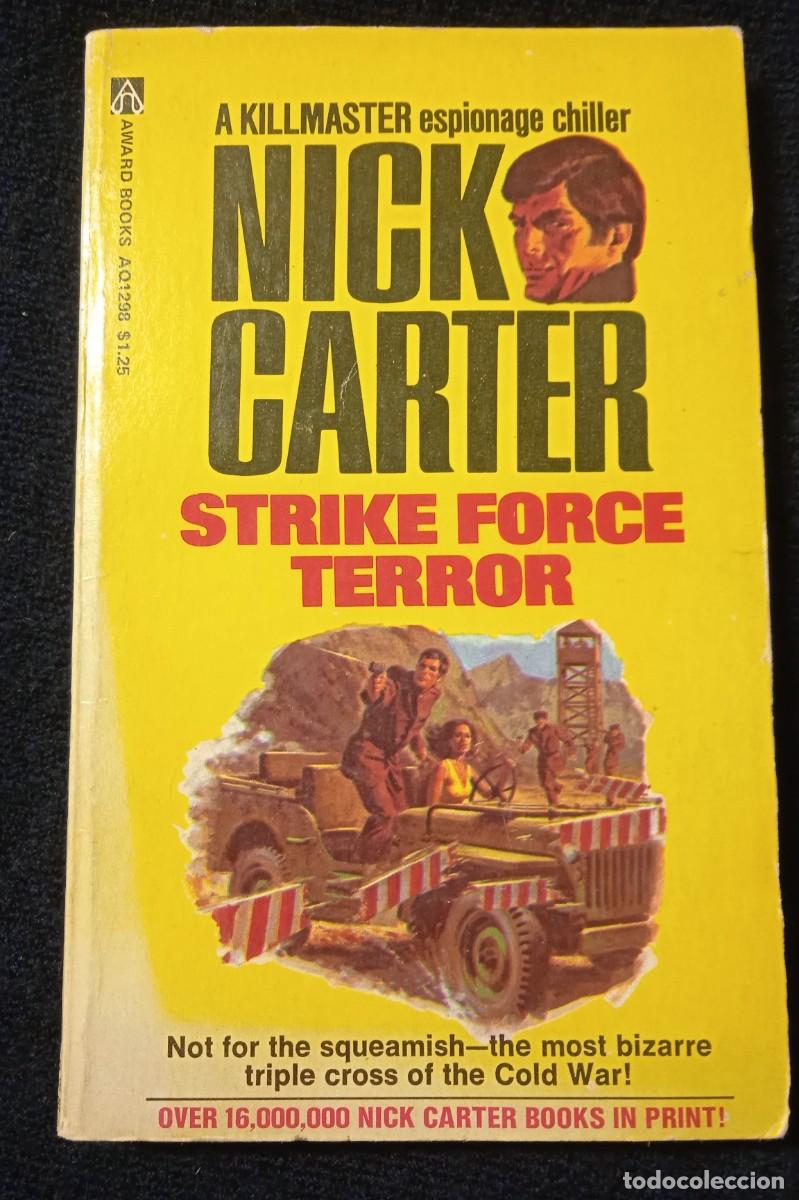 Libros de segunda mano: Nick Carter - Strike force terror. - Foto 1