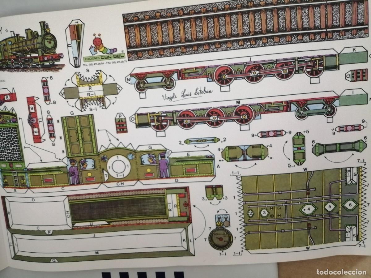 Libros de segunda mano: Trans-Model (Recortables Trenes / Ferrocarriles) - Foto 3