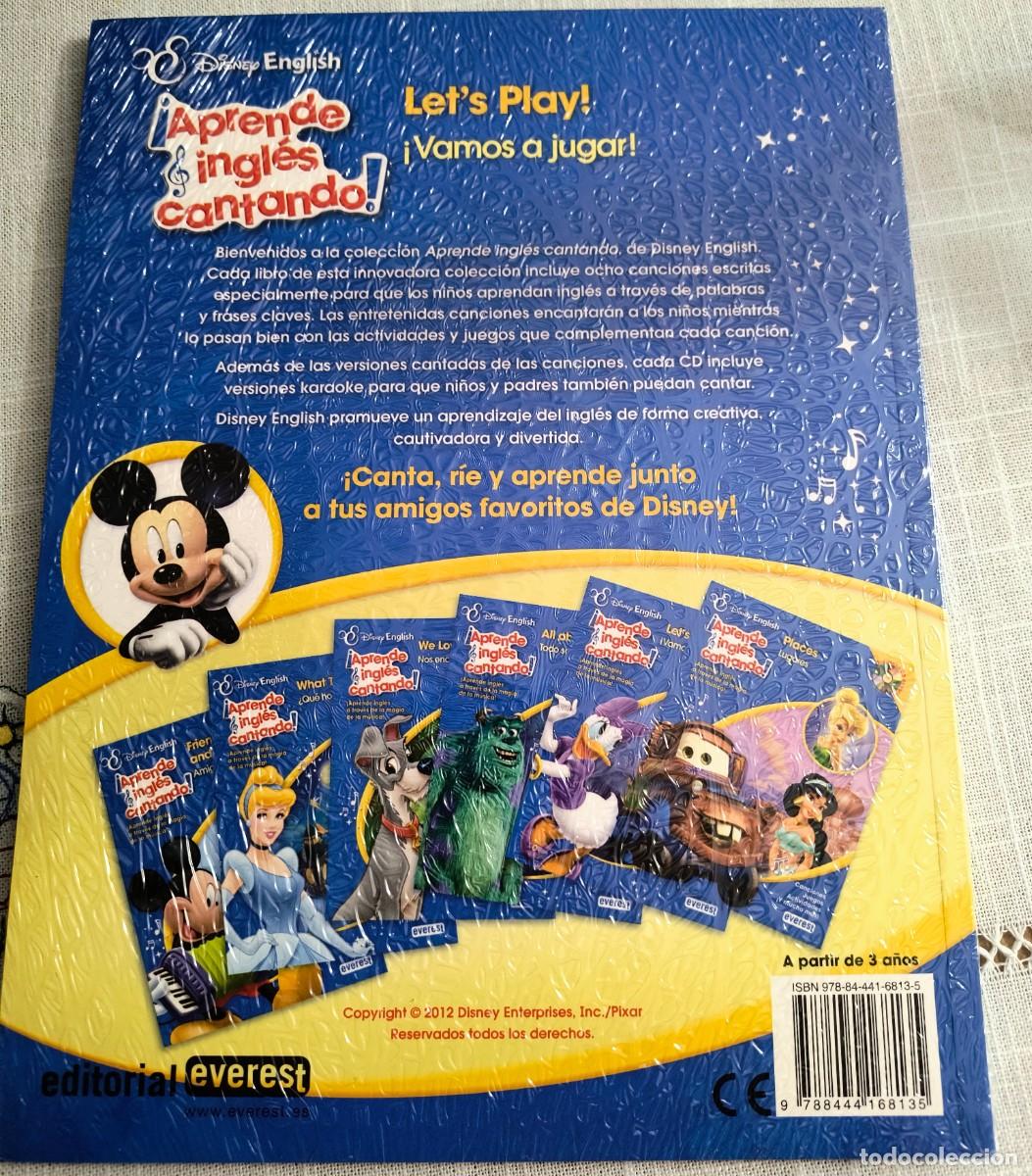 Libros de segunda mano: DISNEY ENGLISH - LETS PLAY! + CD / A ESTRENAR - Foto 2