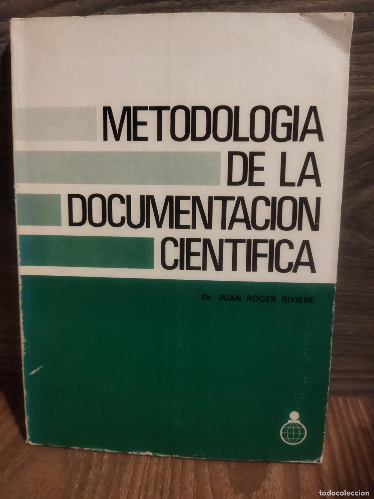 Libros de segunda mano: Metodolog&iacute;a de la documentaci&oacute;n cient&iacute;fica - Foto 1