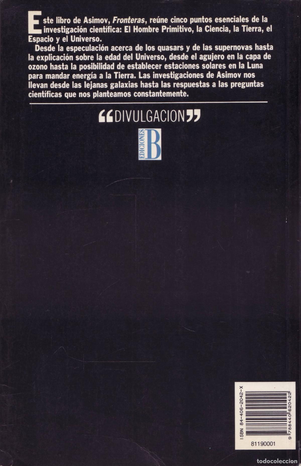 Libros de segunda mano: Fronteras - Asimov, Isaac - Foto 3