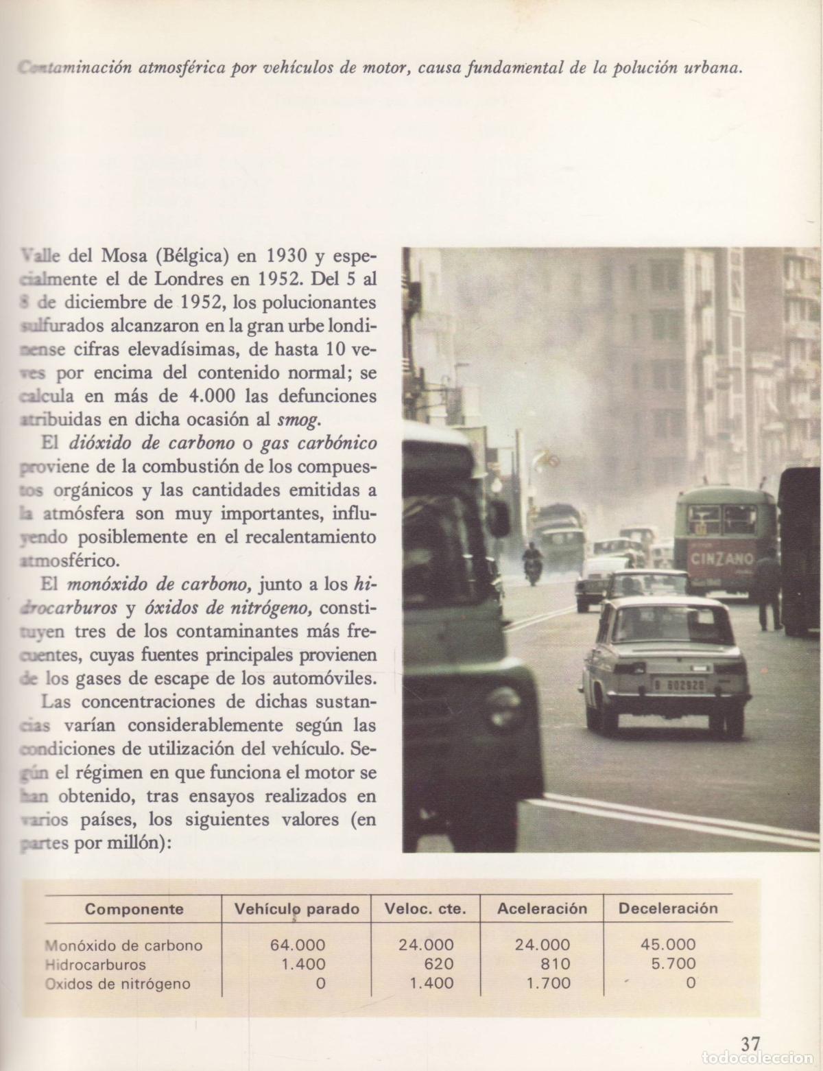 Libros de segunda mano: La contaminacion - Senent, Juan - Foto 2