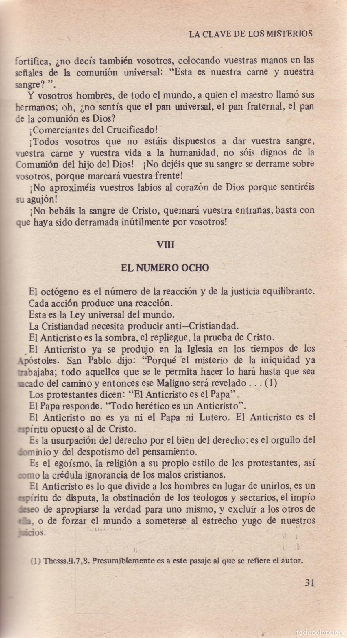Libros de segunda mano: La clave de los misterios - Levi, Eliphas - Foto 2