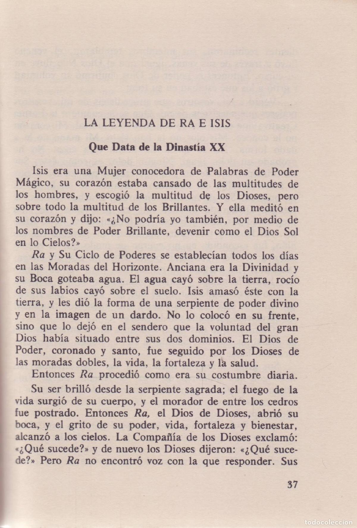 Libros de segunda mano: Magia egipcia - Farr, Florence - Foto 3