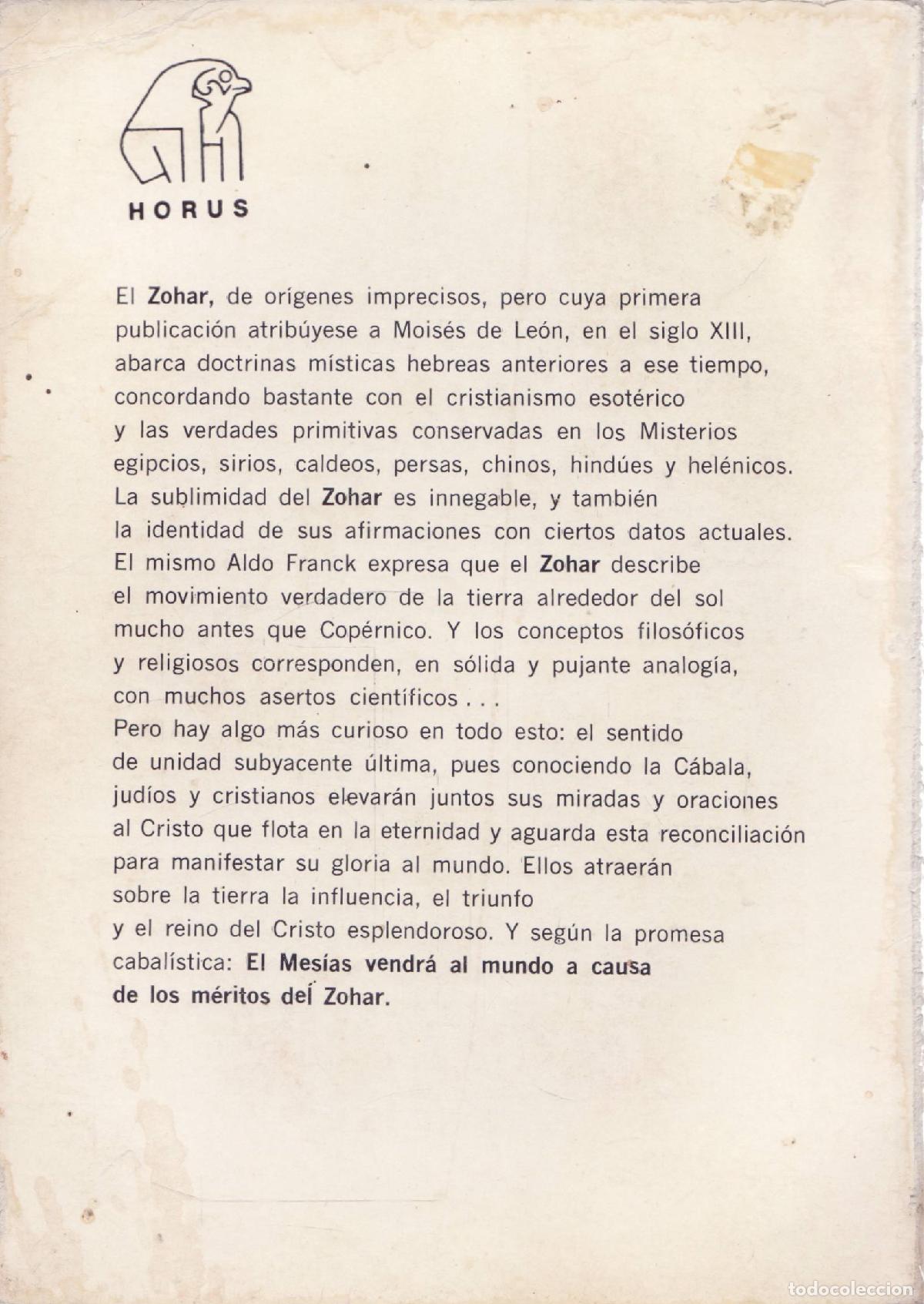 Libros de segunda mano: La clave del Zohar - Jounet, Albert - Foto 3