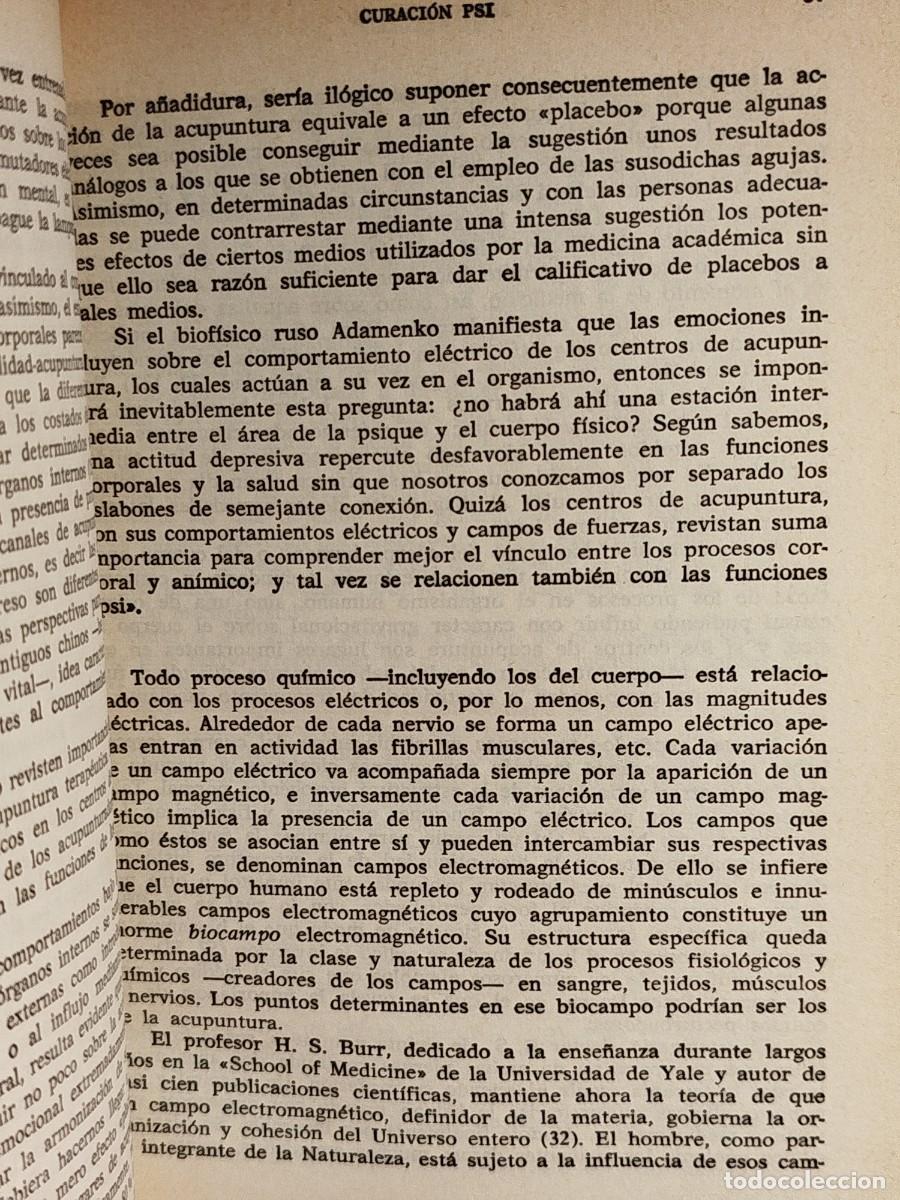 Libros de segunda mano: 1976. Curaci&oacute;n Psi. Alfred Stelter. - Foto 8