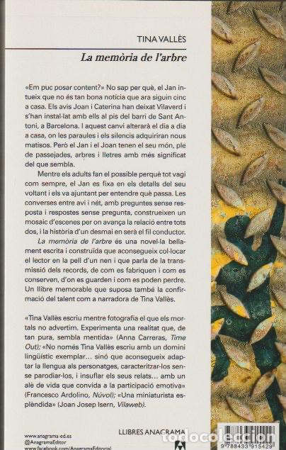 Libros de segunda mano: La mem&ograve;ria de larbre / Tina Vall&egrave;s - Foto 3