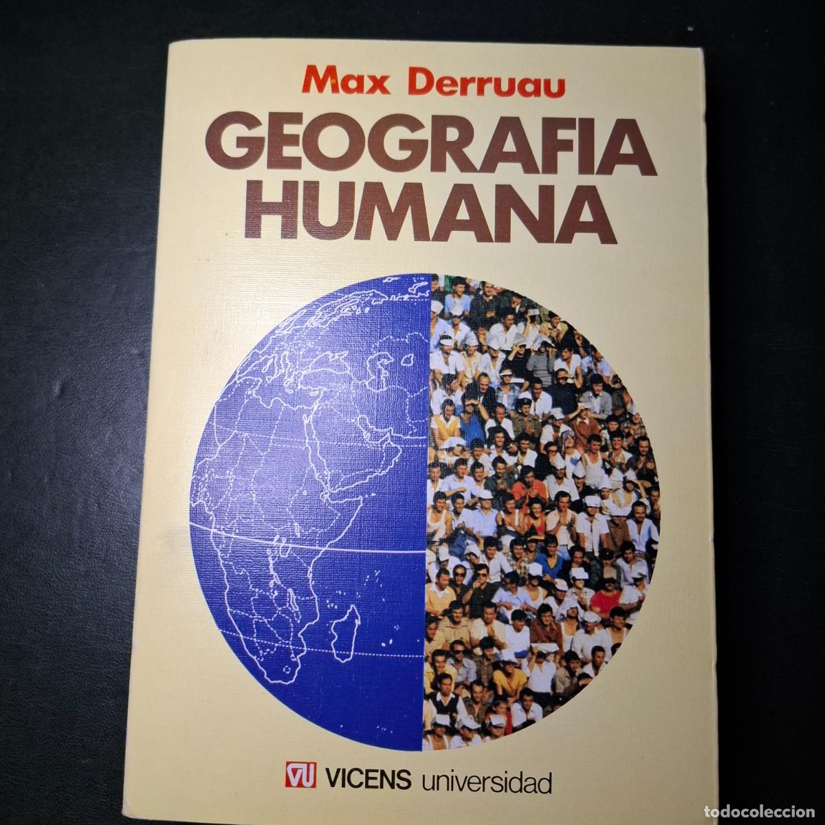 Libros de segunda mano: Geografia humana - Max Derruau - 1976 - Foto 1
