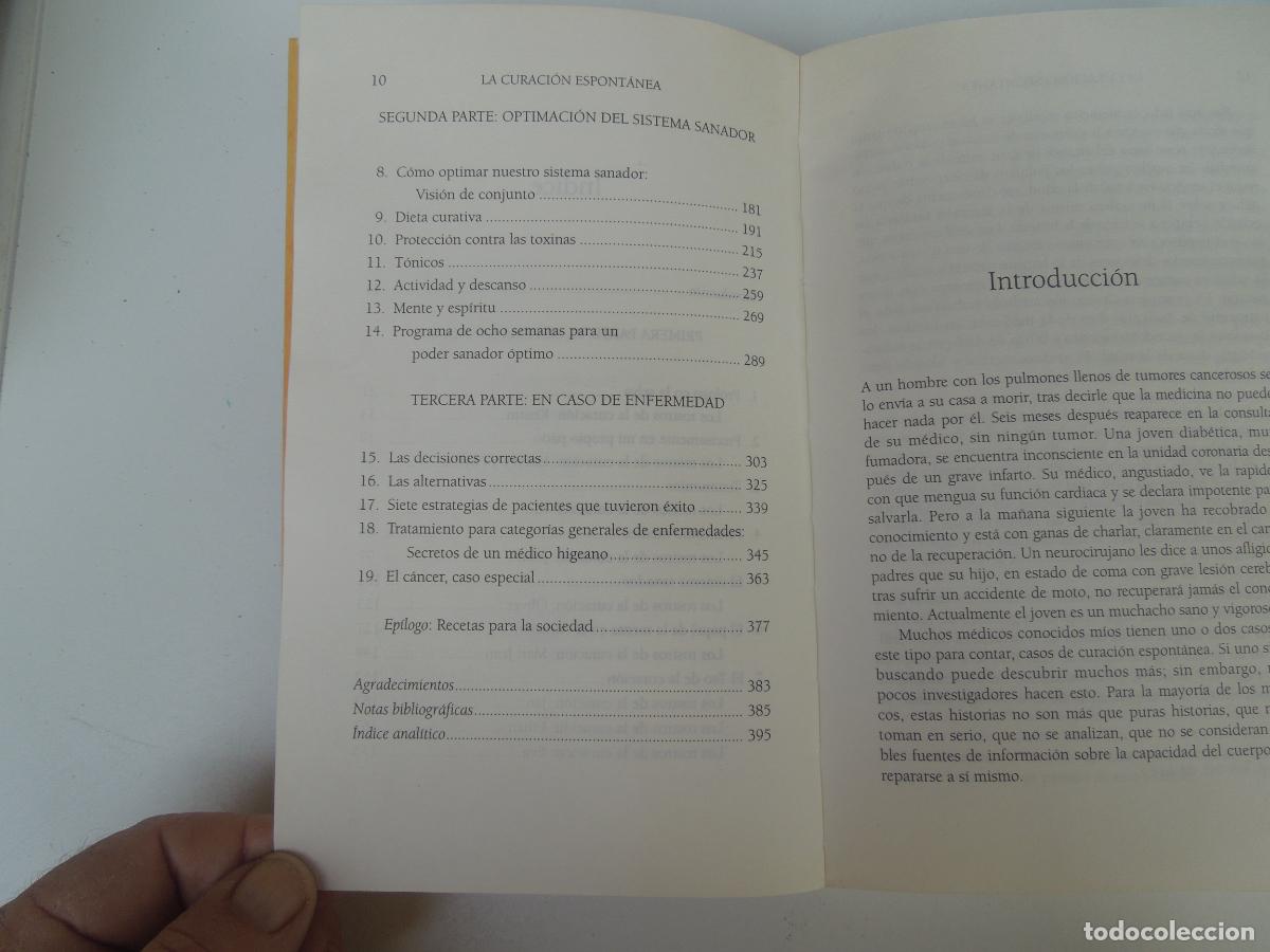 Libros de segunda mano: LA CURACI&Oacute;N ESPONT&Aacute;NEA - DR. ANDREW WEIL - EDICIONES URANO 1995. - Foto 5