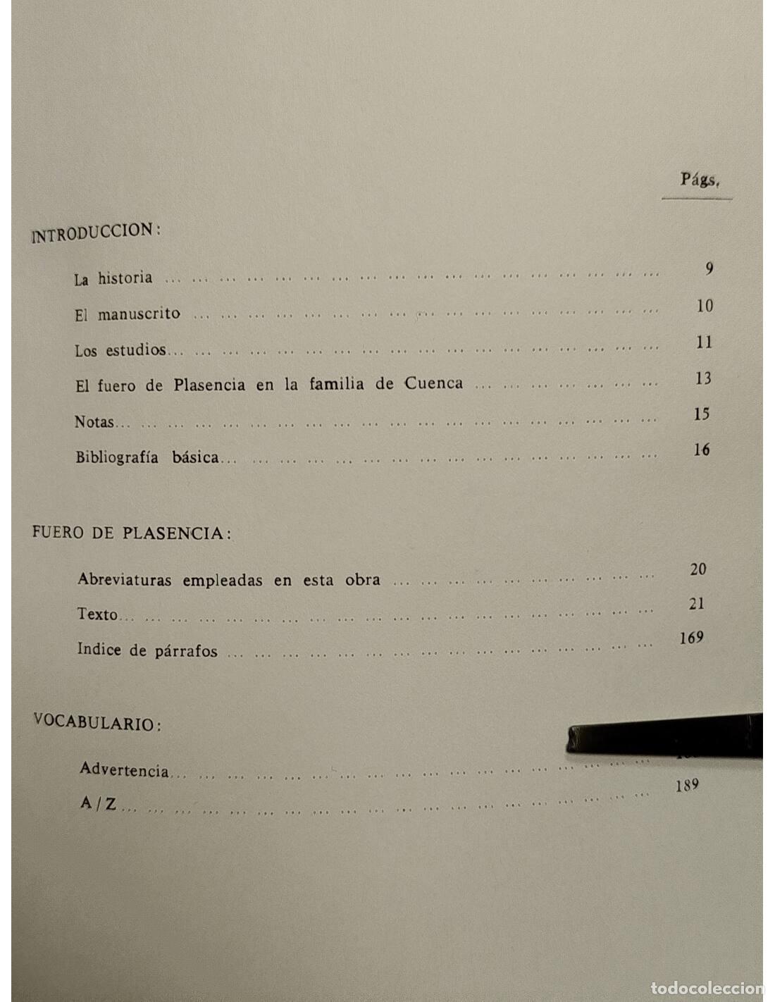 Libros de segunda mano: FUERO DE PLASENCIA. MAJADA NEILA, Jes&uacute;s. . 1986. - Foto 3