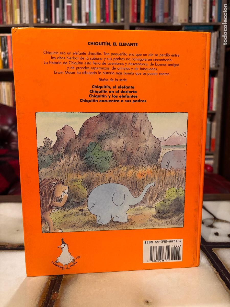 Libros de segunda mano: Chiquit&iacute;n y los elefantes. Erwin Moser. - Foto 2