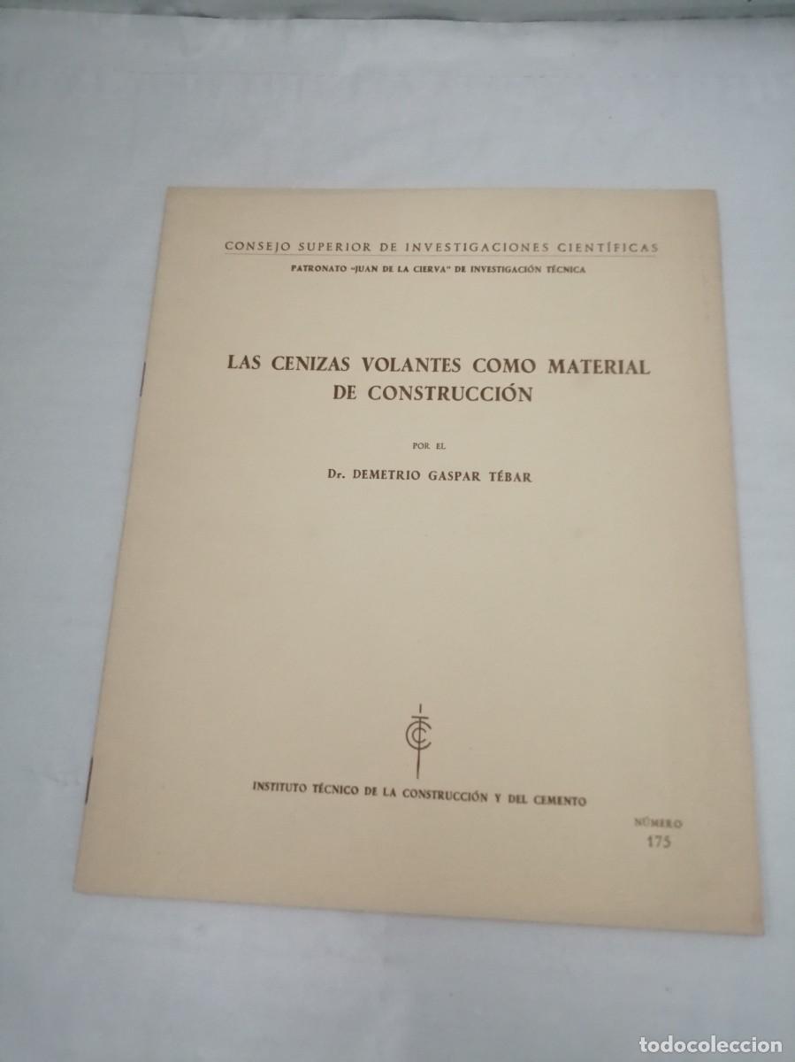 Libros de segunda mano: Las Cenizas Volantes como Material de Construcci&oacute;n - Foto 1