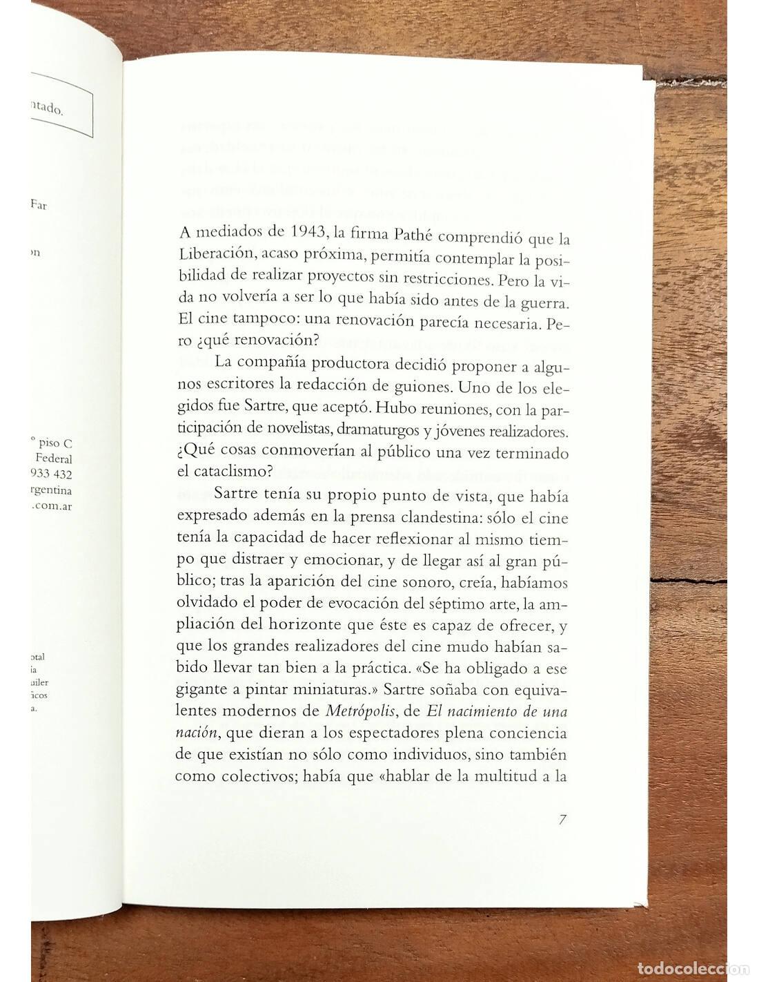 Libros de segunda mano: TIFUS. SARTRE, Jean-Paul. Edhasa. 2009. - Foto 3