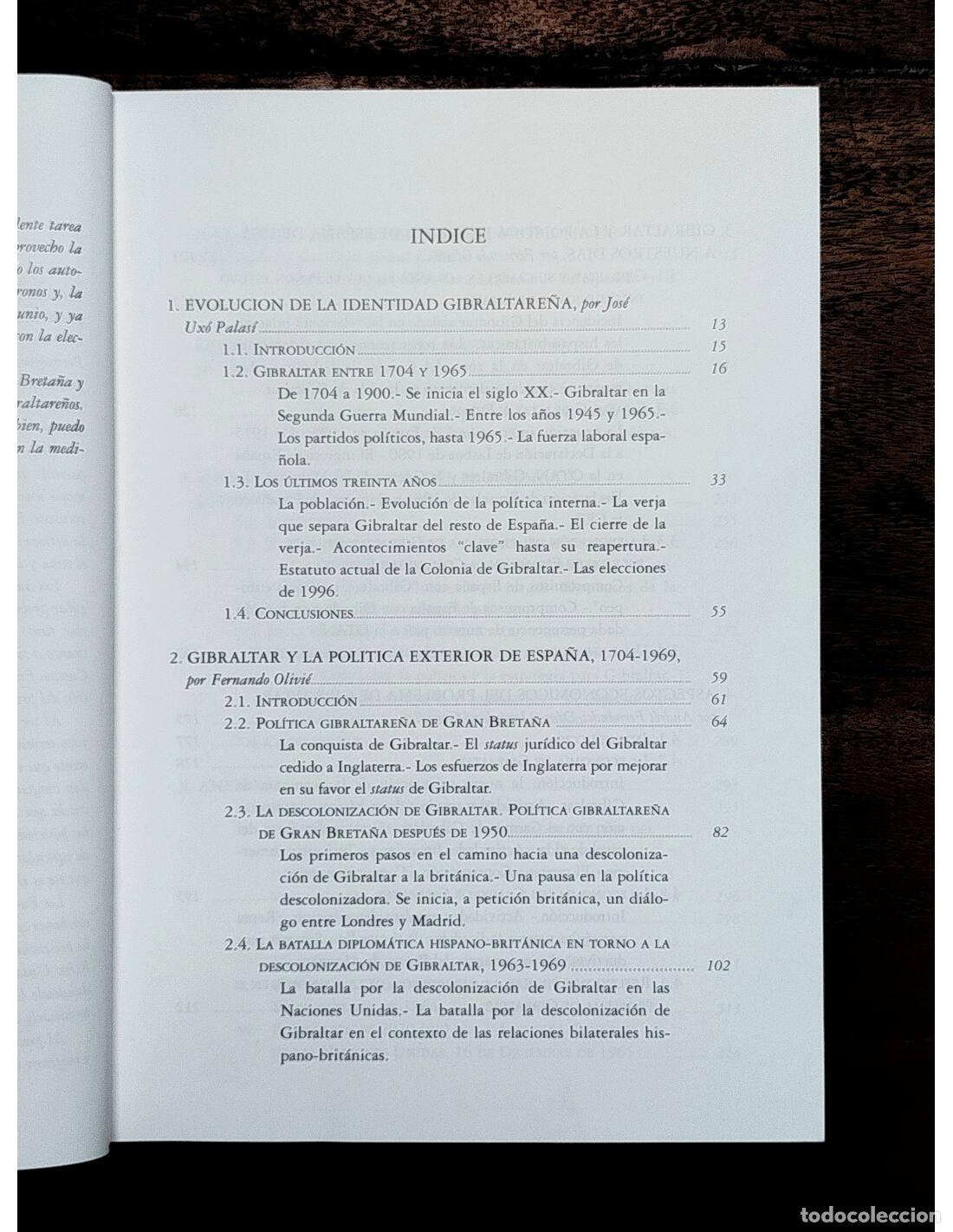 Libros de segunda mano: ESTUDIOS SOBRE GIBRALTAR. VV.AA. INCIPE. 1996. - Foto 3