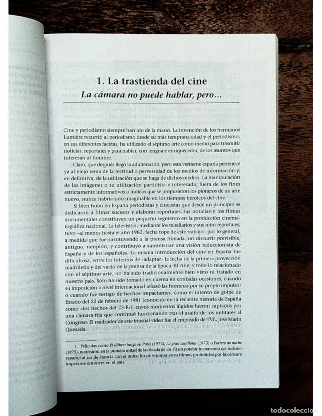Libros de segunda mano: CINE Y PERIODISMO: LOS COMPLEMENTOS. TOSANTOS, Carlos Mar&iacute;a. Ediciones del Serbal. 2004. - Foto 3