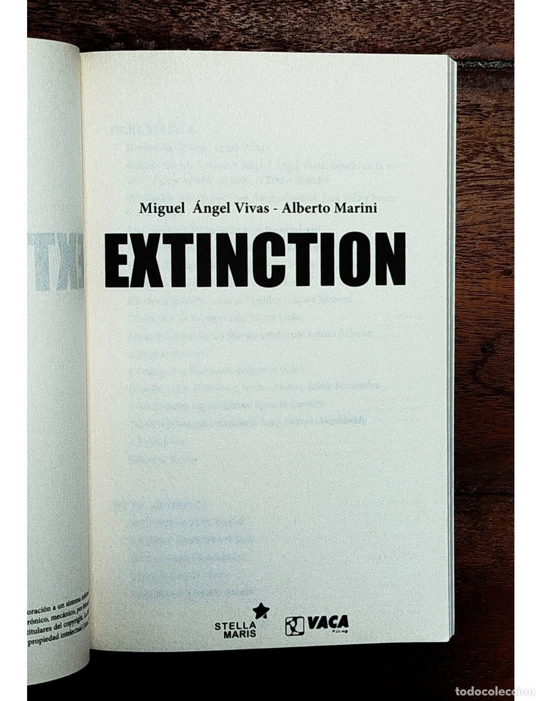 Libros de segunda mano: EXTINCTION. FOX, Matthew et al. Stella Maris. 2015. - Foto 2