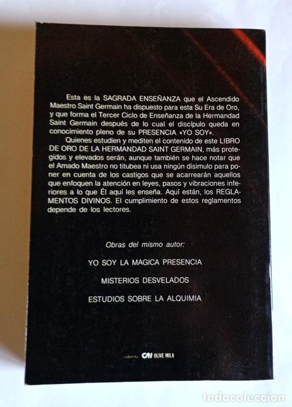 Libros de segunda mano: EL LIBRO DE ORO DE SAINT GERMAIN - EDICIONES AURA. 1985 - Foto 4