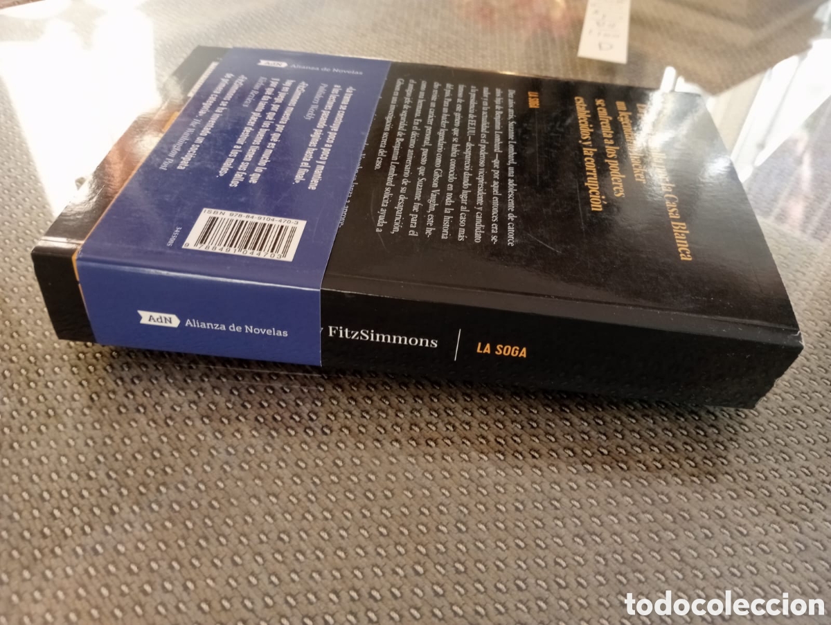 Libros de segunda mano: LA SOGA / MATTHEW FITZSIMMONS. - Foto 5