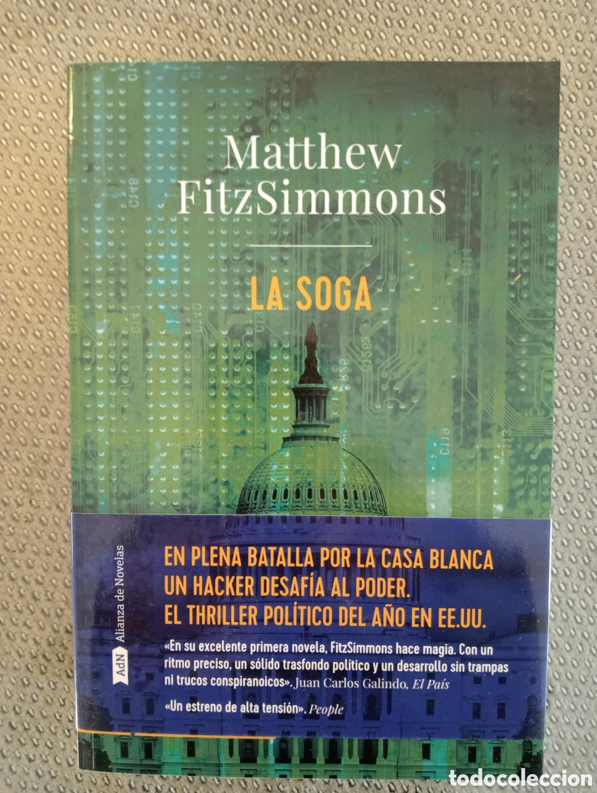 Libros de segunda mano: LA SOGA / MATTHEW FITZSIMMONS. - Foto 1