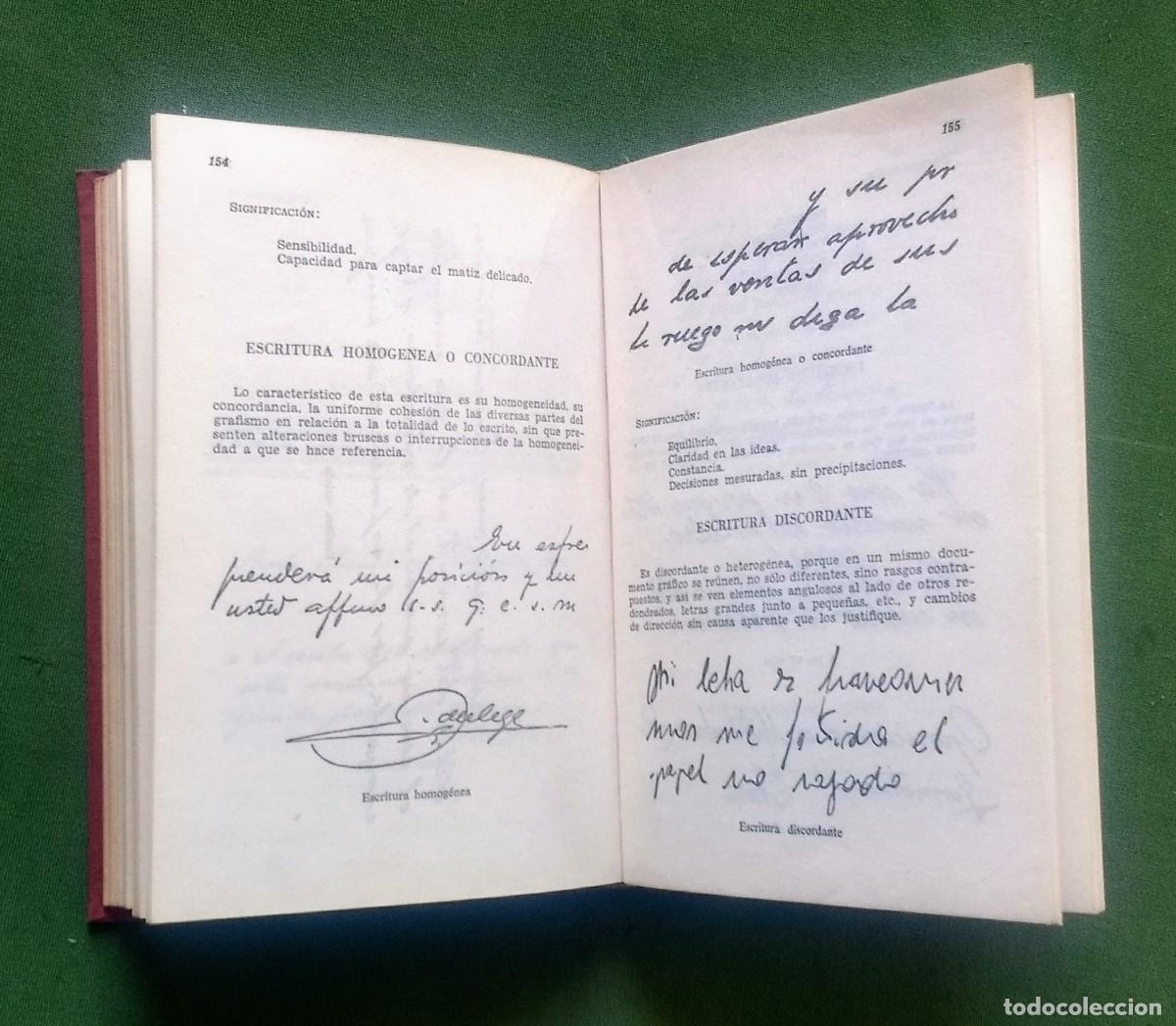 Libros de segunda mano: GRAFOLOGIA. PAMPIN AZOREY - 1954 - Foto 5