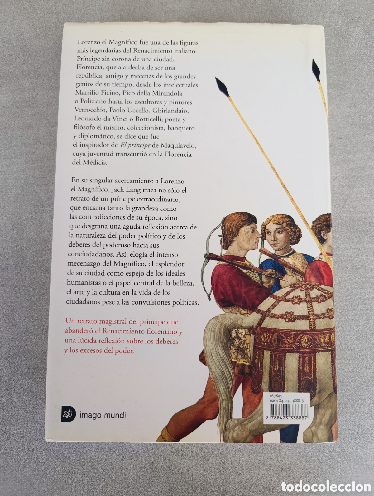 Libros de segunda mano: LORENZO EL MAGN&Iacute;FICO. JACK LANG. - Foto 4