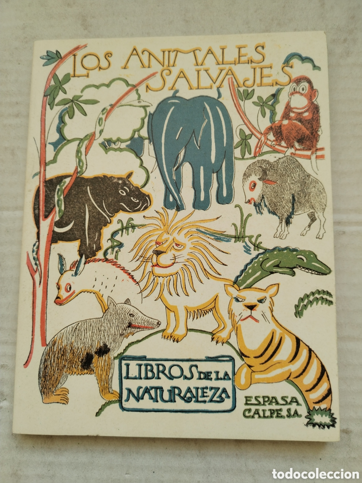Libros de segunda mano: LOS ANIMALES SALVAJES FACSIMIL/ESPASA CALPE - Foto 1