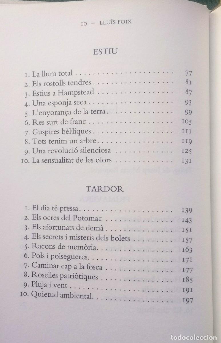 Libros de segunda mano: EL QUE LA TERRA MHA DONAT - LLU&Iacute;S FOIX -2017 - Foto 4