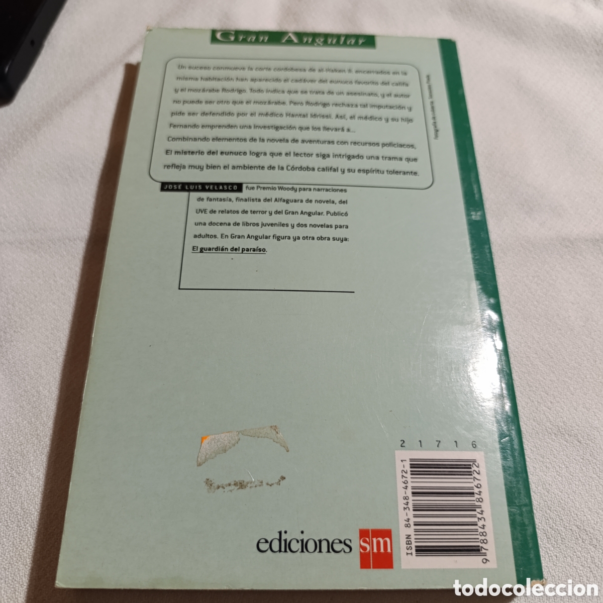 Libros de segunda mano: EL MISTERIO DEL EUNUCO - Foto 2
